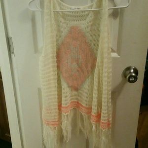 Cream colored kimono